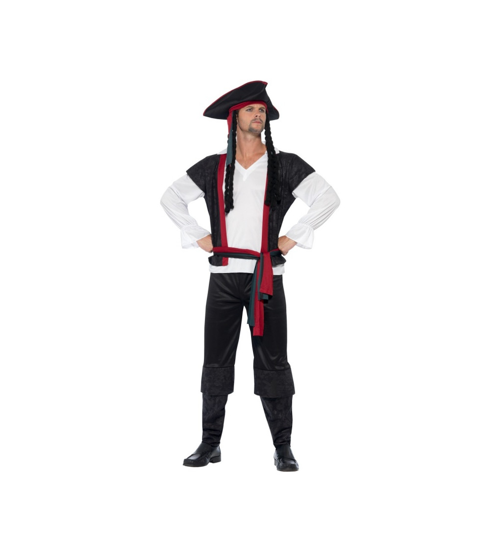Pánský kostým - Drsný Pirát