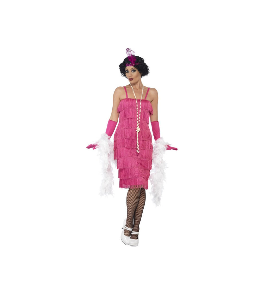 Třásňové šaty - dámský kostým