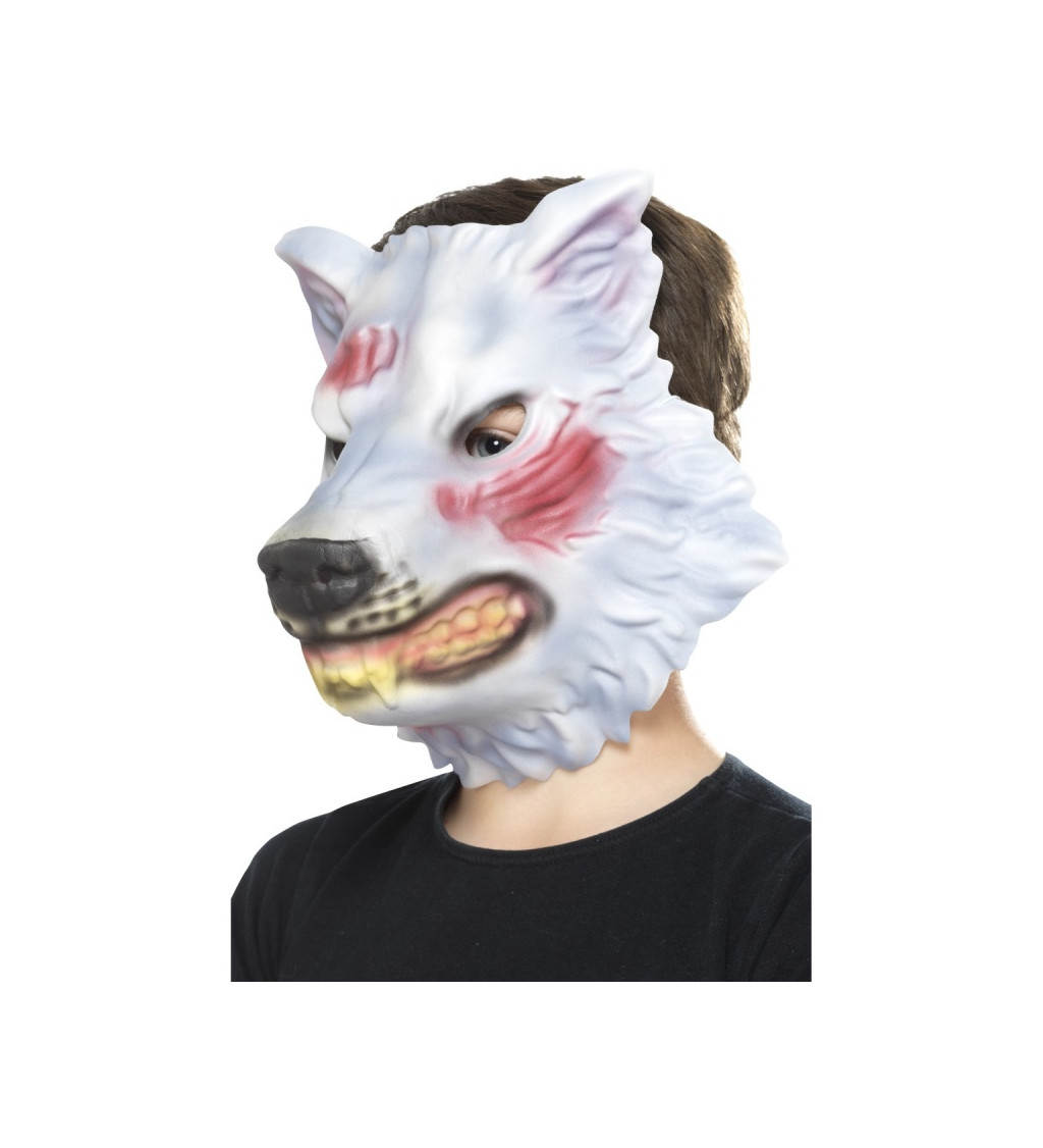 Plastová maska Vlka