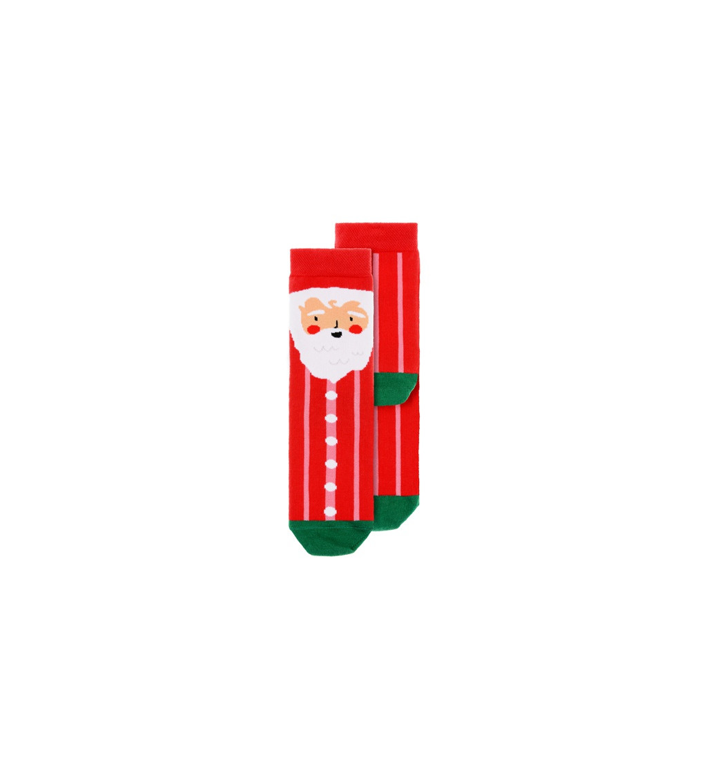 Dětské vánoční ponožky - Santa