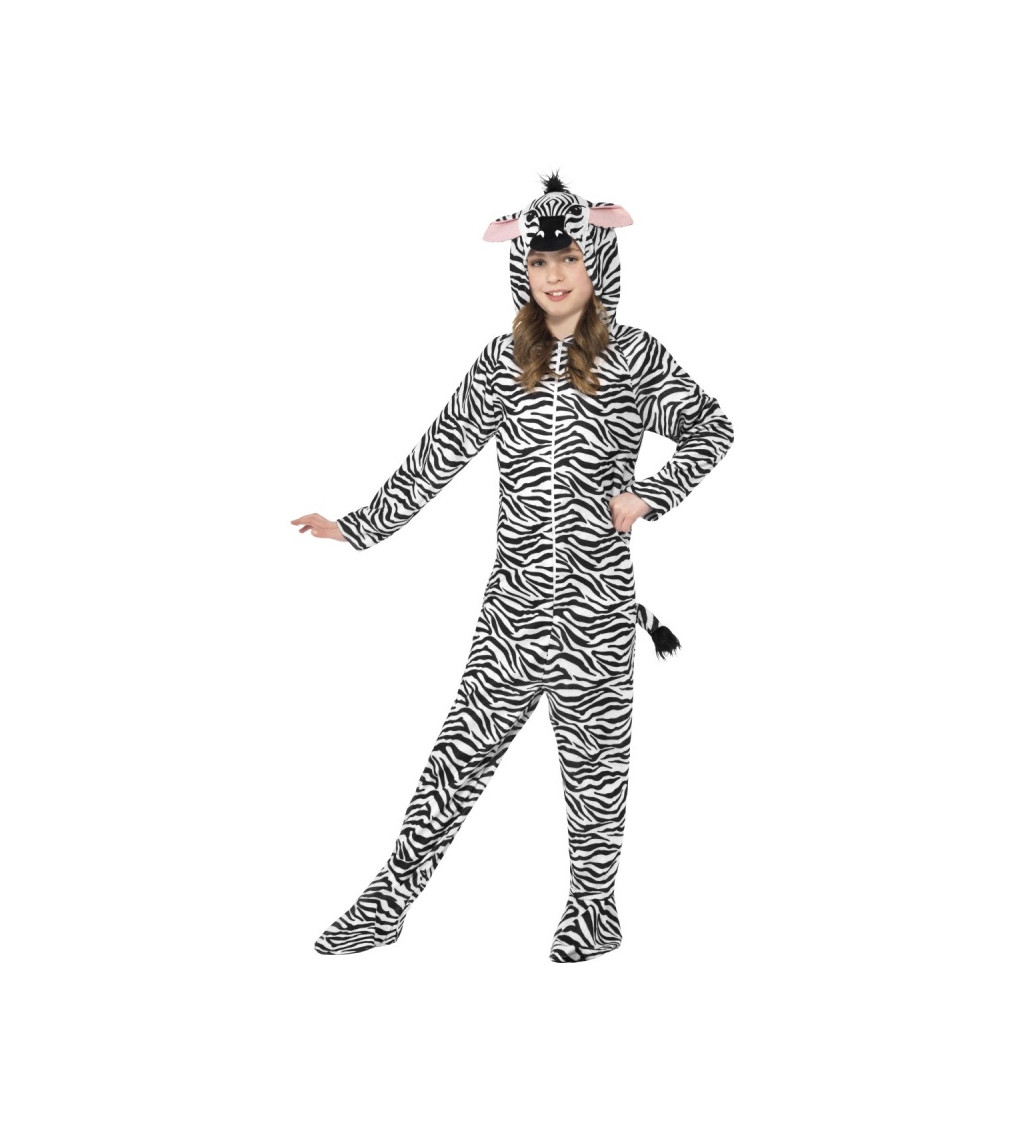 Dětský kostým basic - Zebra