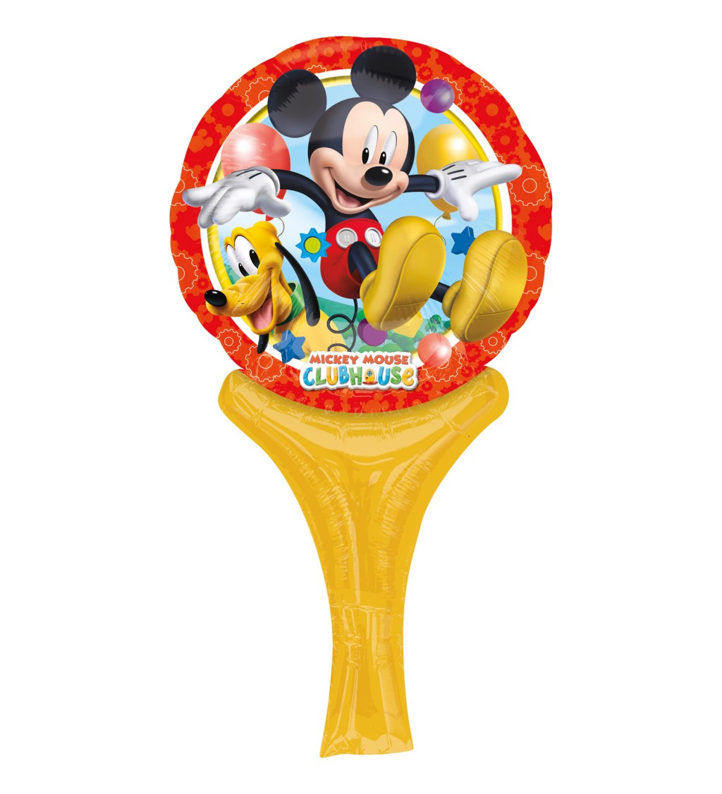 Fóliový balónek Mickey Mouse - lízátko