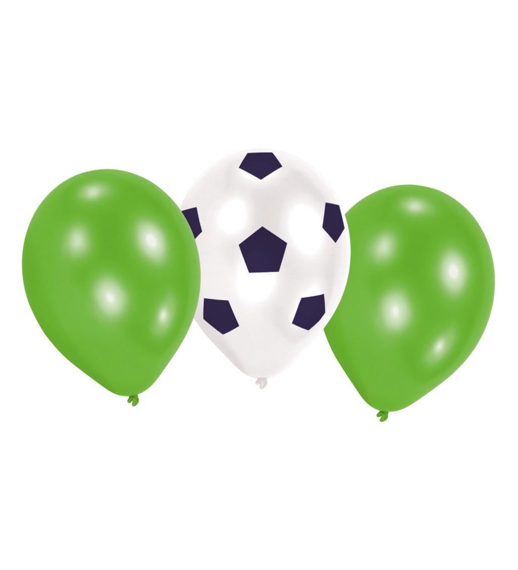 Nafukovací latexové balónky - fotbal