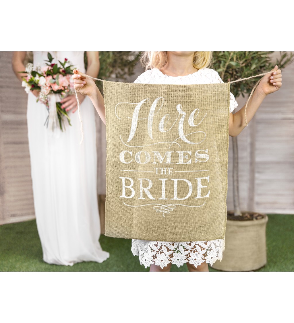 Here comes the bride - juta
