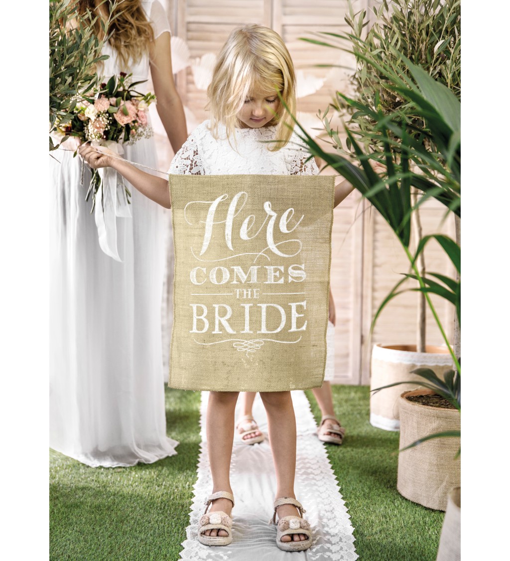 Here comes the bride - juta