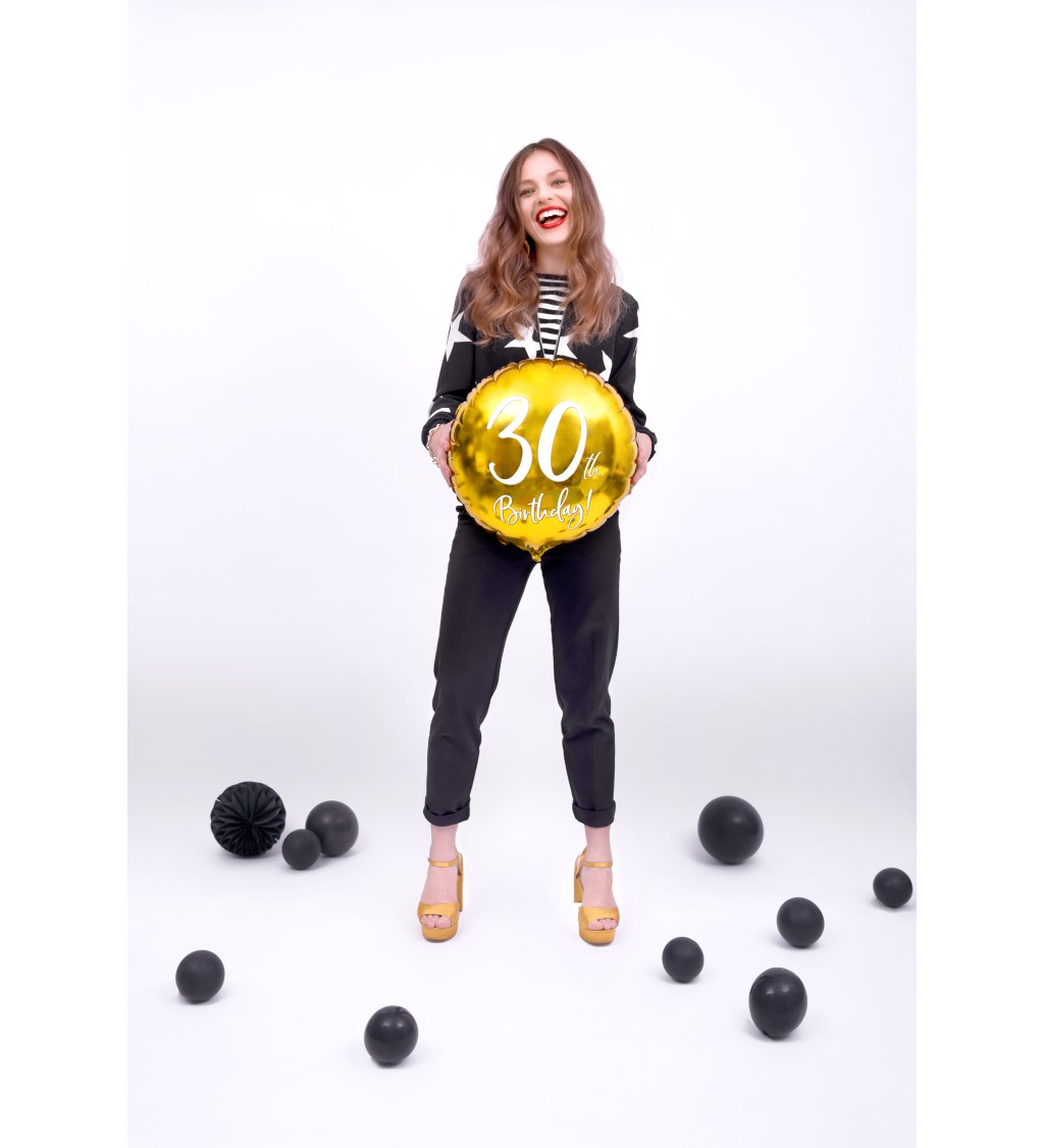 Fóliový balónek - 30. narozeniny