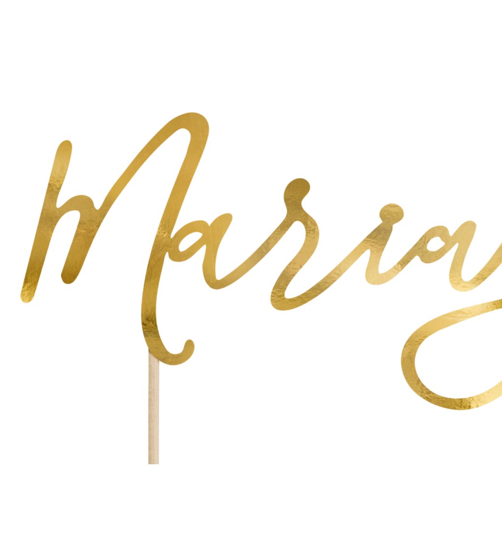 Mariage - zlatý zápich