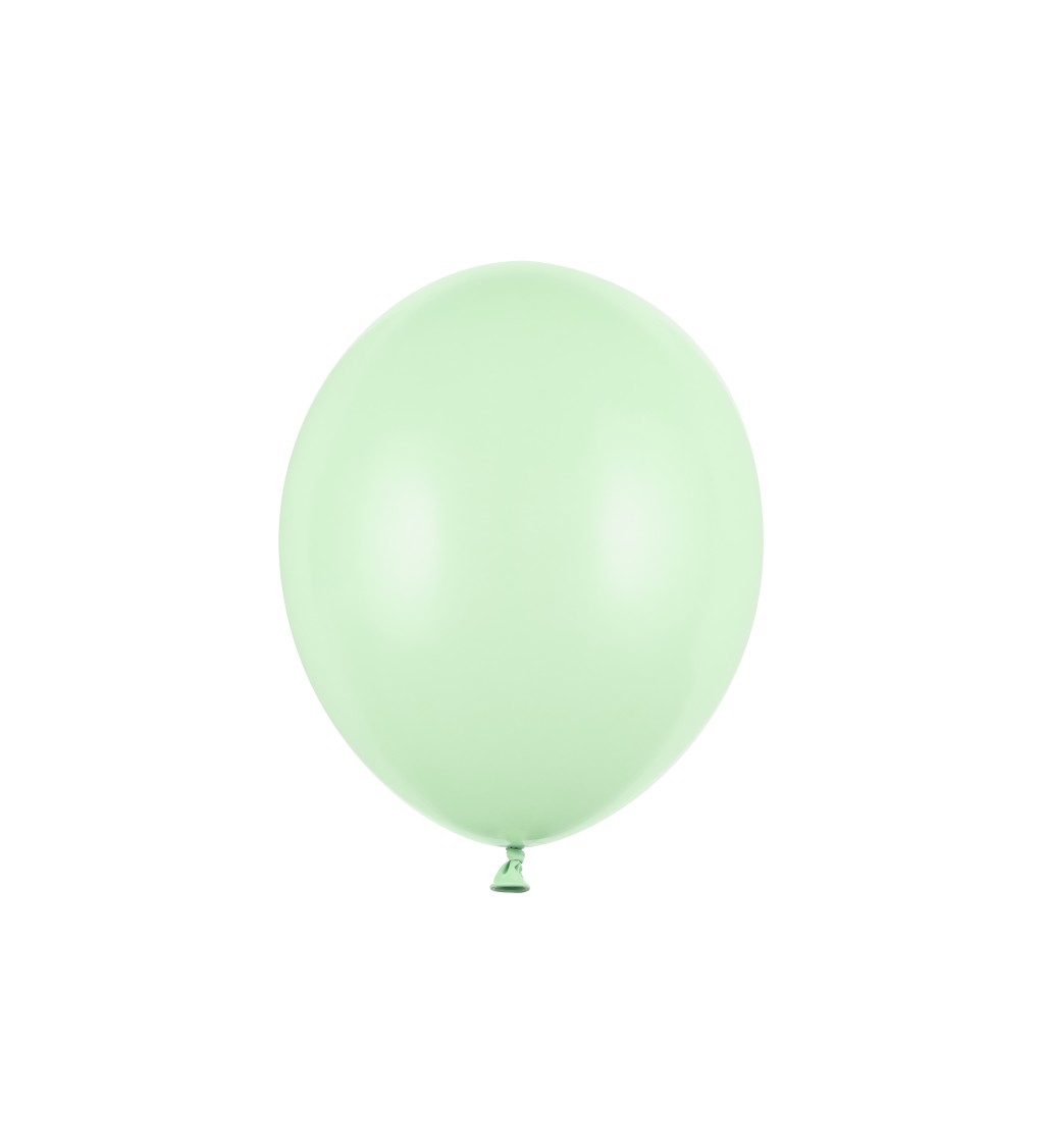Latexové balónky - pistáciová barva