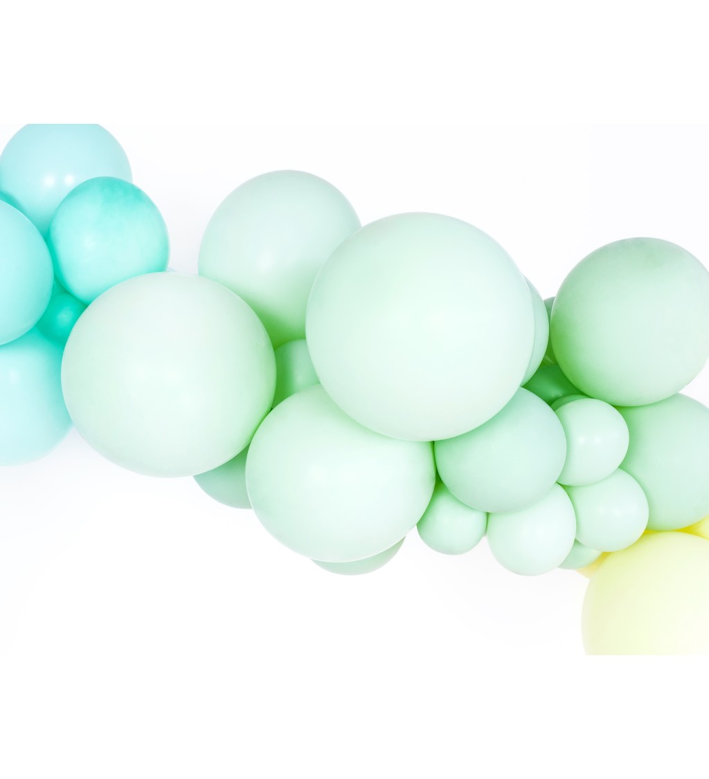 Latexové balónky - pistáciová barva