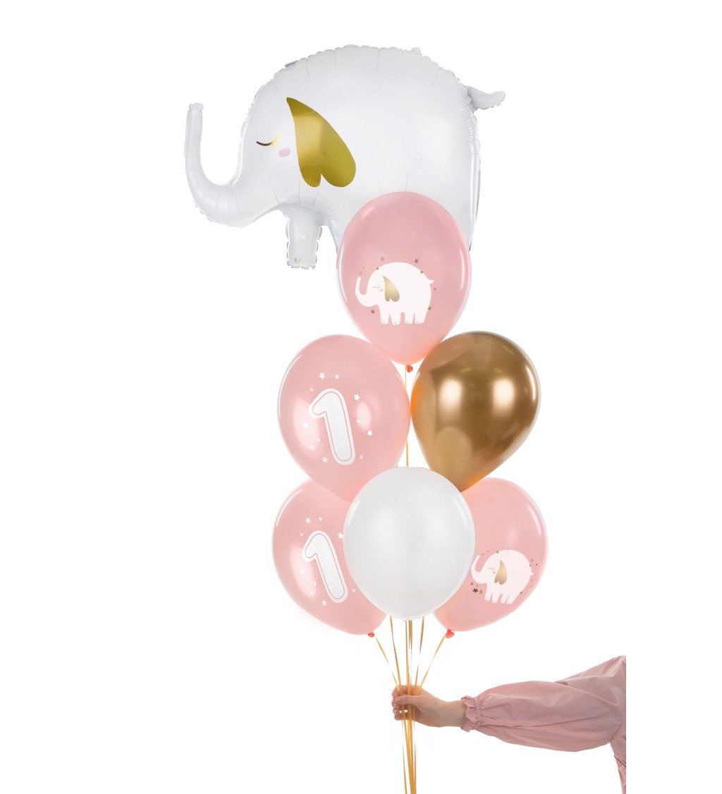 Latexové balónky 1. narozeniny
