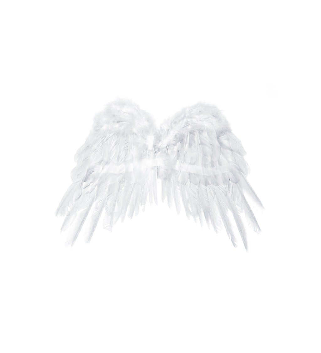 Bílá andělská křídla VII