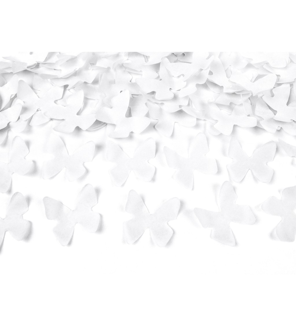 Vystřelovací konfety s motýlky