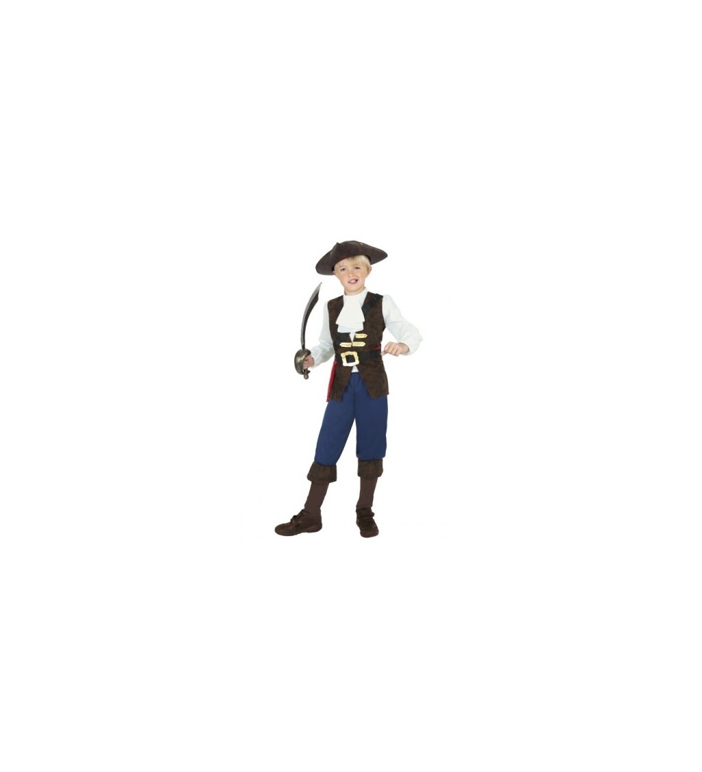 Dětský kostým - Pirát kapitán