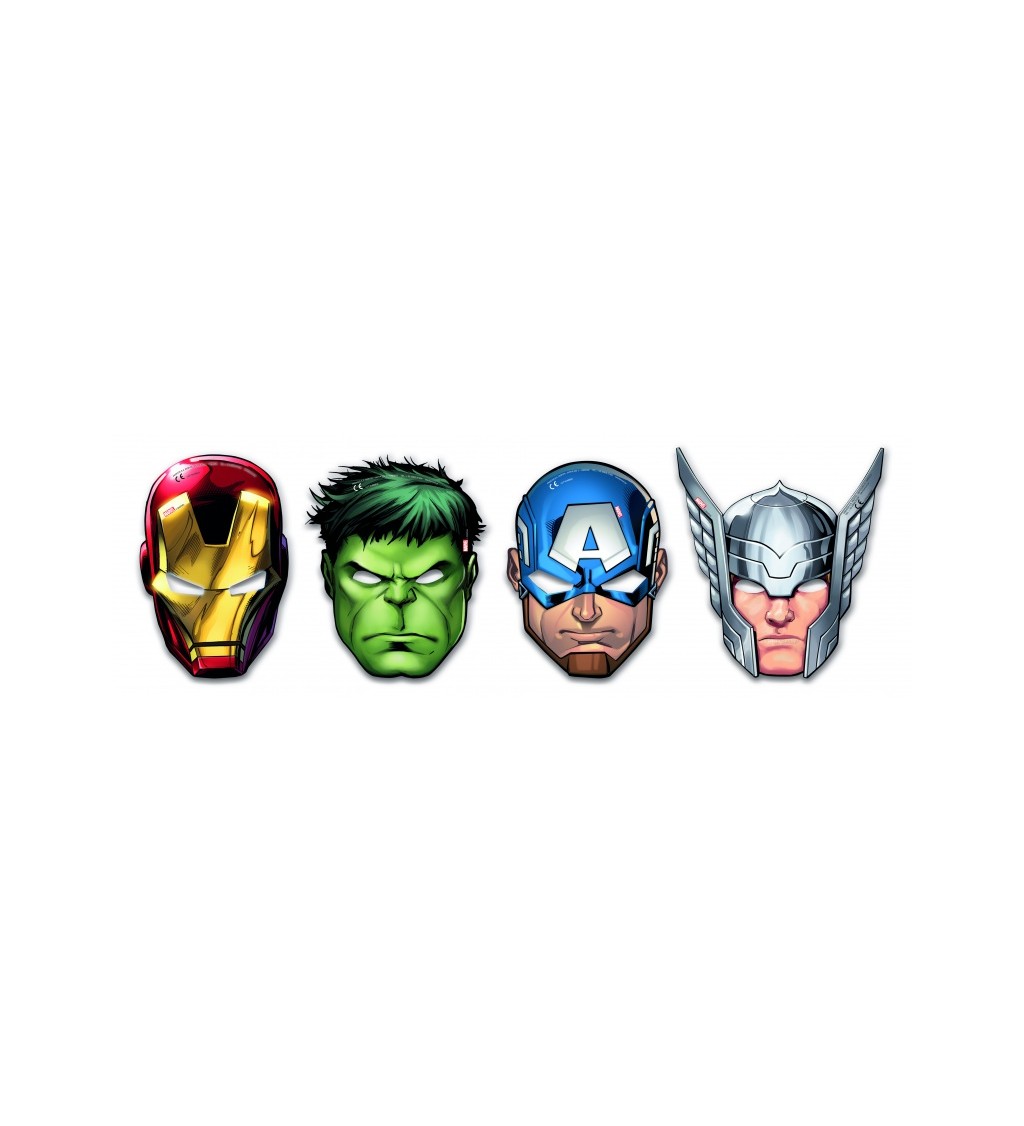 Komiksové masky - Avengers