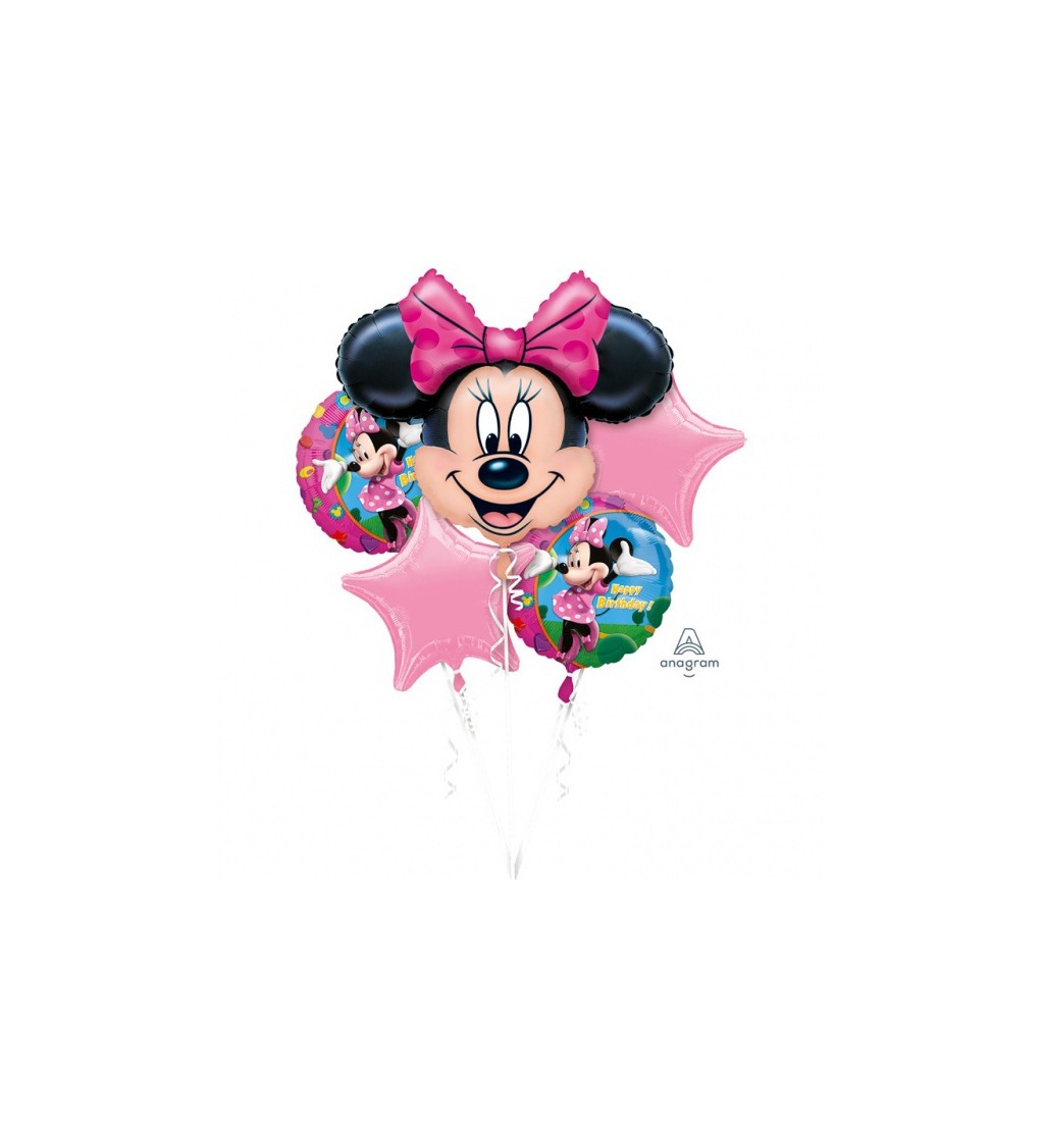 Sada Minnie - fóliové balónky