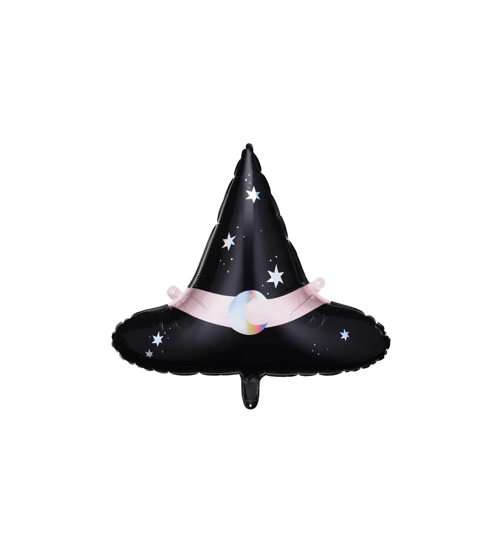 Fóliový balónek - čarodějnický klobouk
