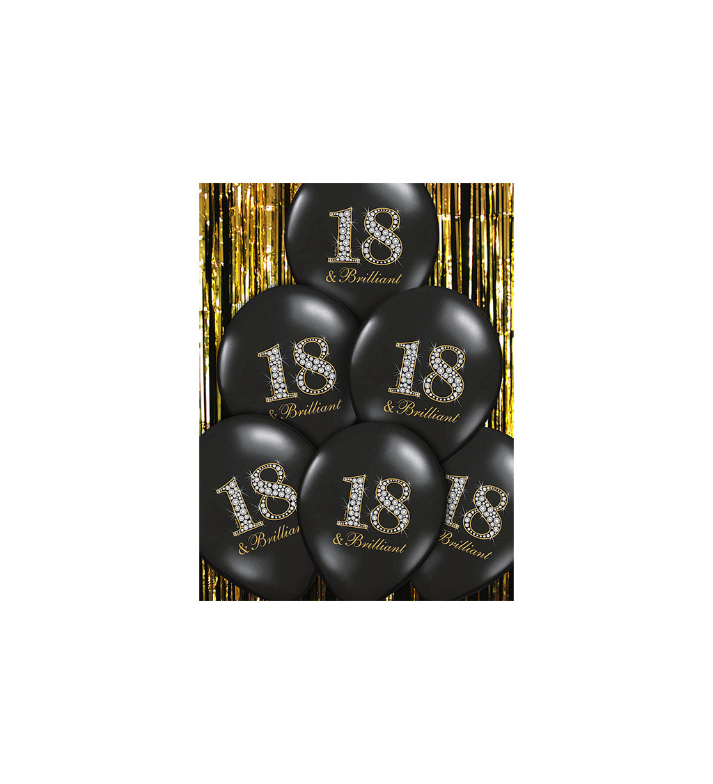 Černý balónek - 18