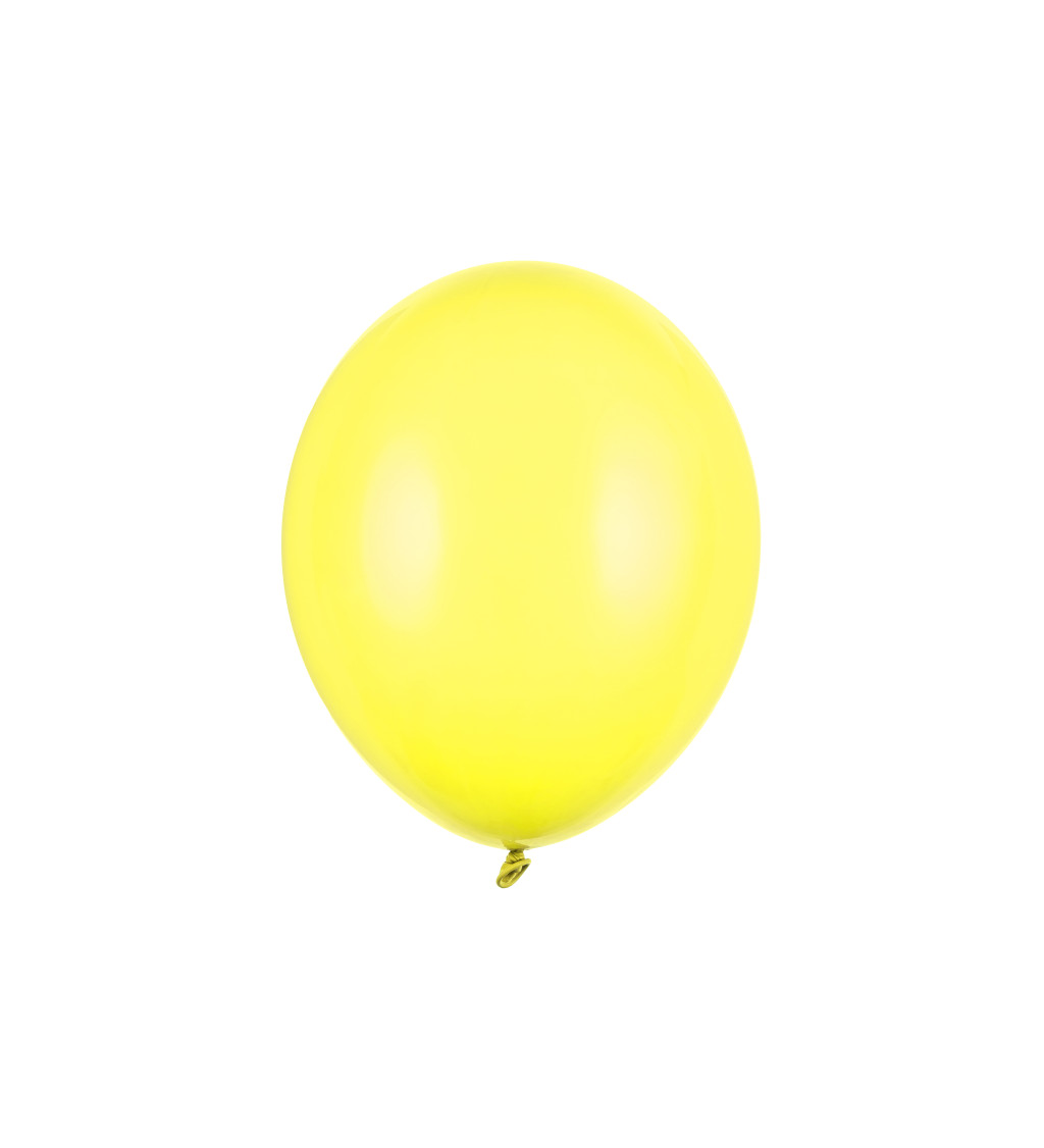 Žluté balónky latexové