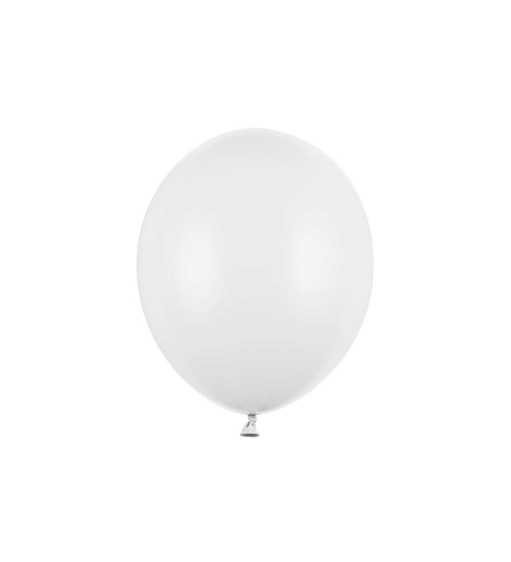Sada bílých latexových balónků
