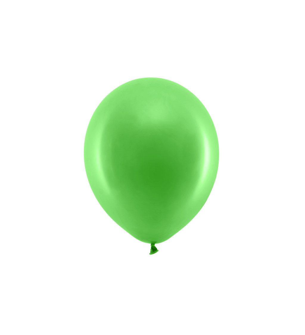 Pastelový zelený balónek