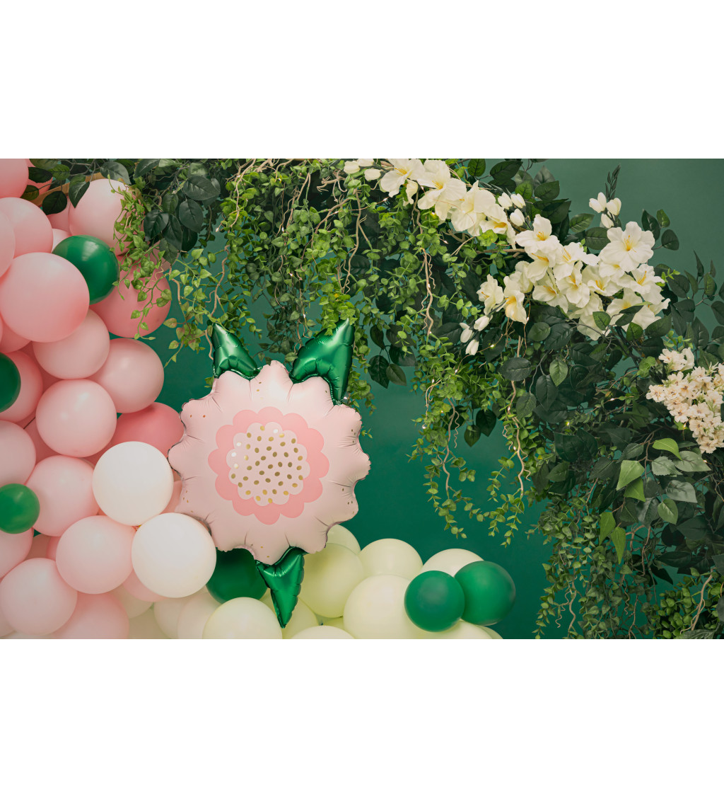 Fóliový balónek - květina