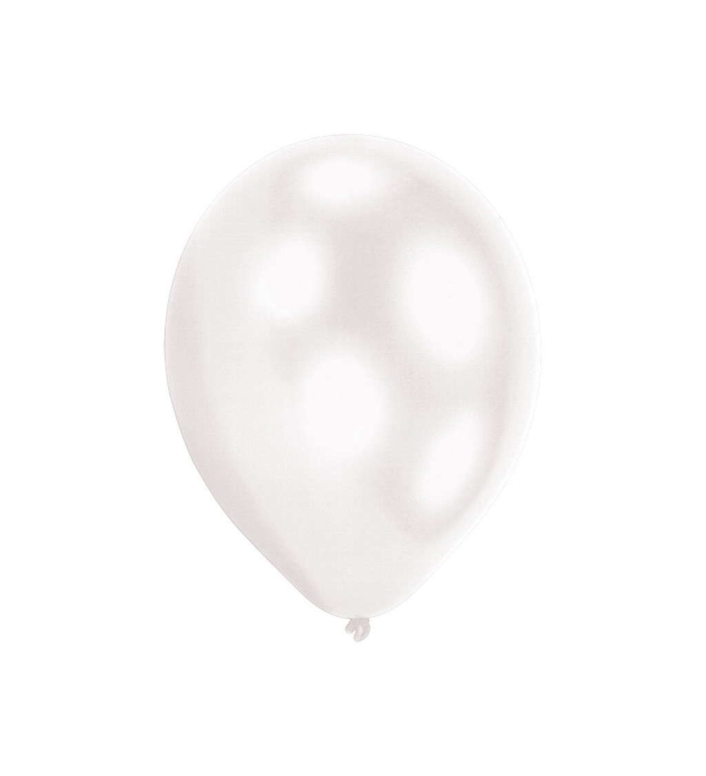 Bílé svítící - balónky