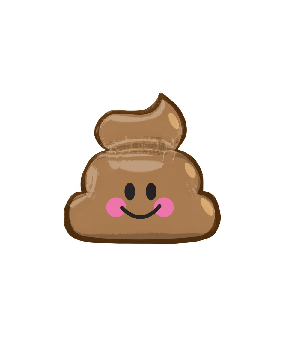 Balón - Emoji poop