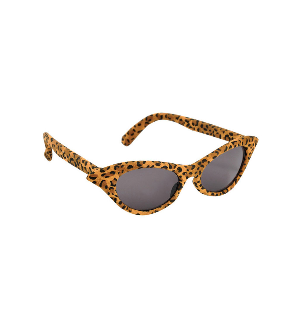 Sluneční brýle - vzor leopard
