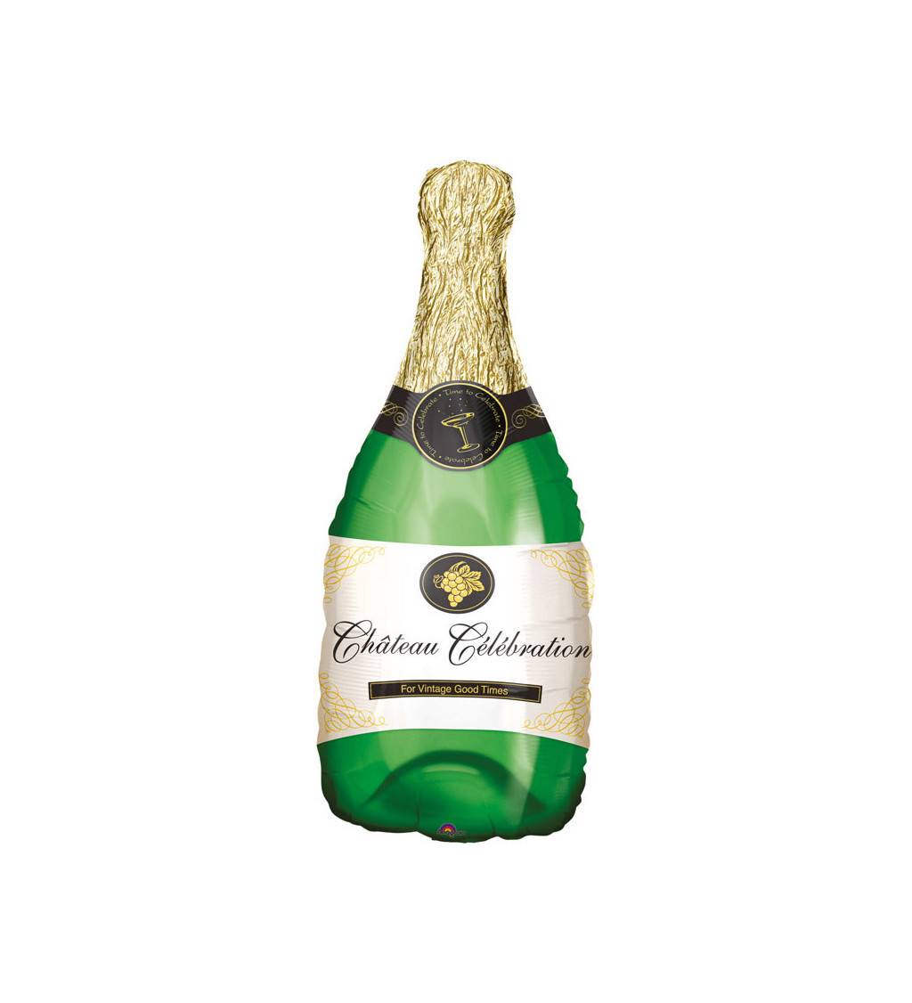 Fóliový balónek - lahev šampaňského