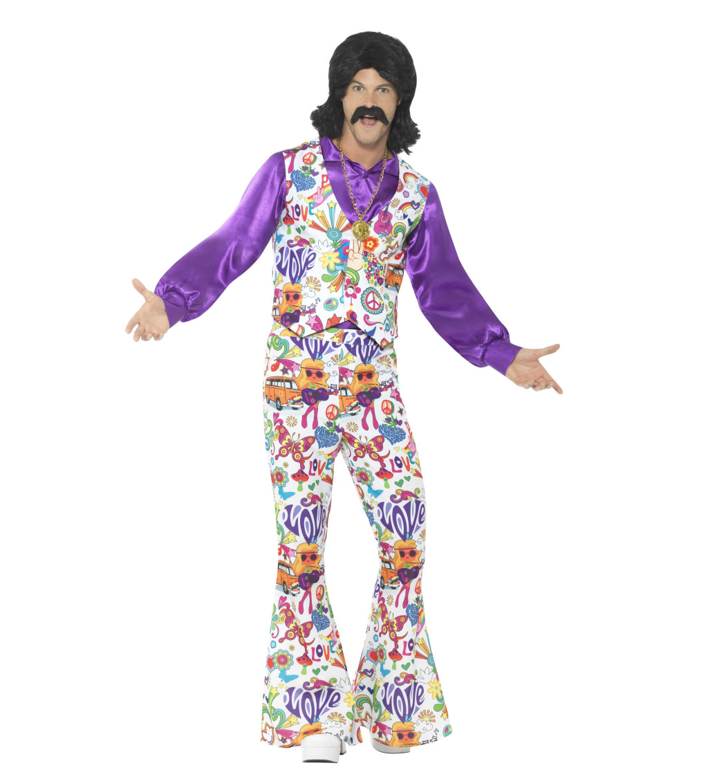 60s Hippie - pánský kostým