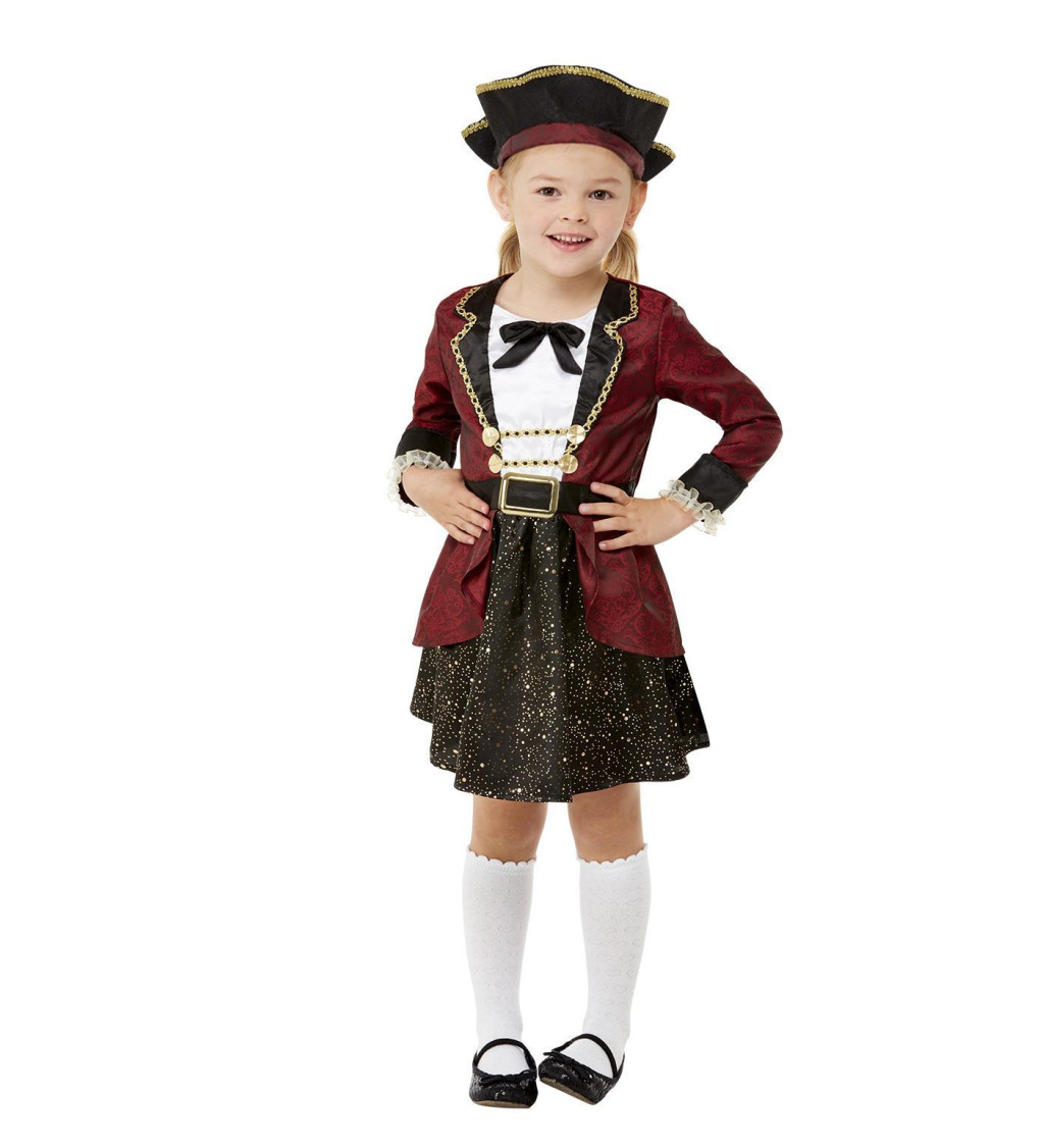 Pirátka - dívčí kostým