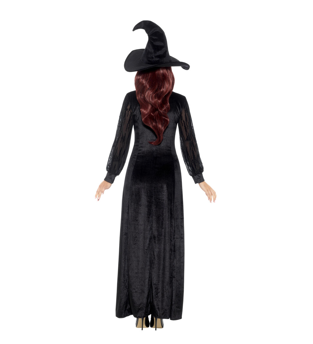 Dámský kostým černé čarodějnice
