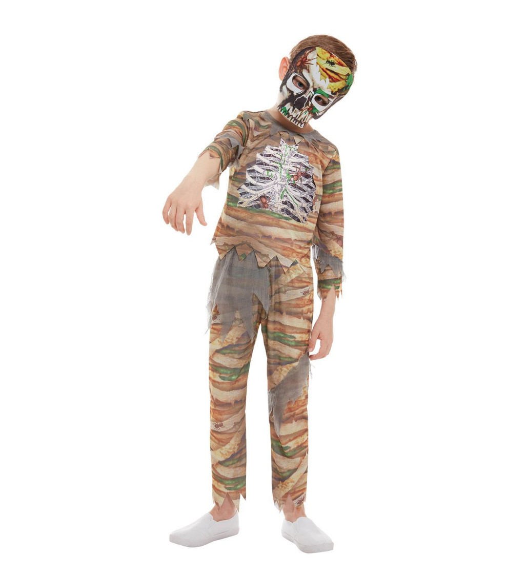 Dětský kostým - zombie mumie
