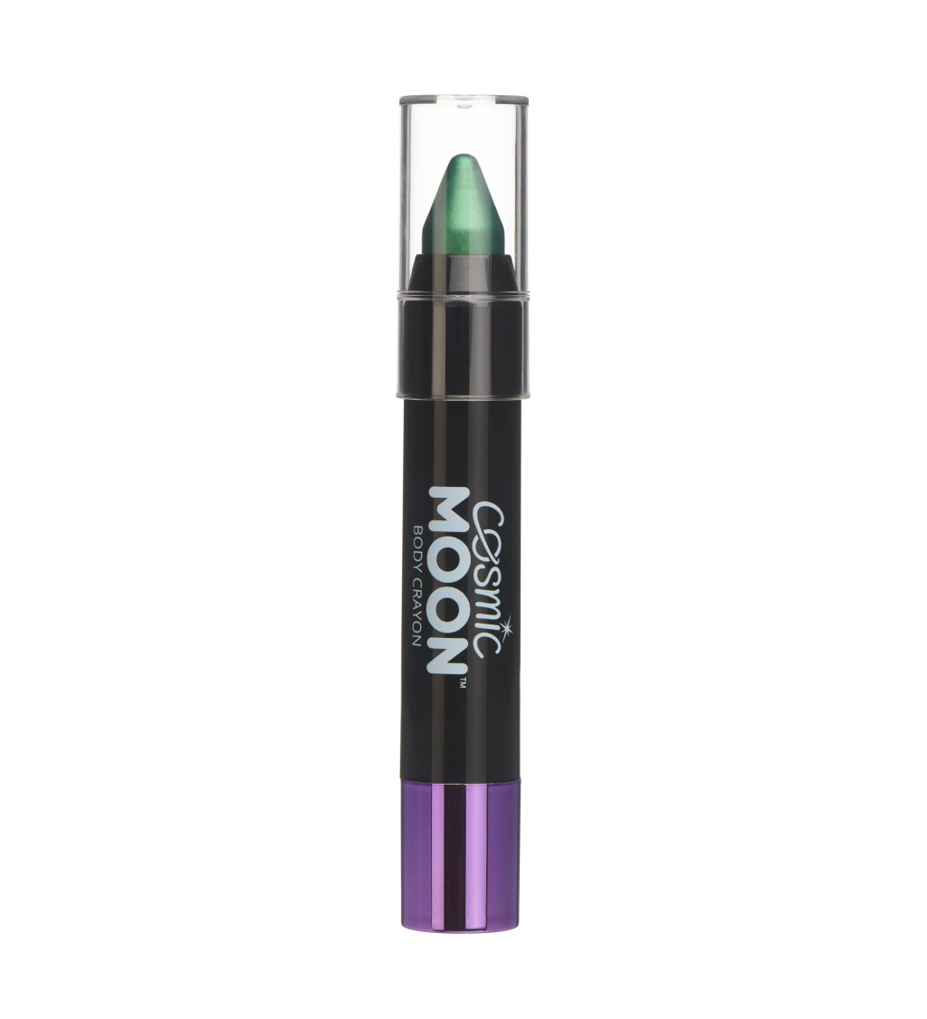 Metalická zelená tužka - make up