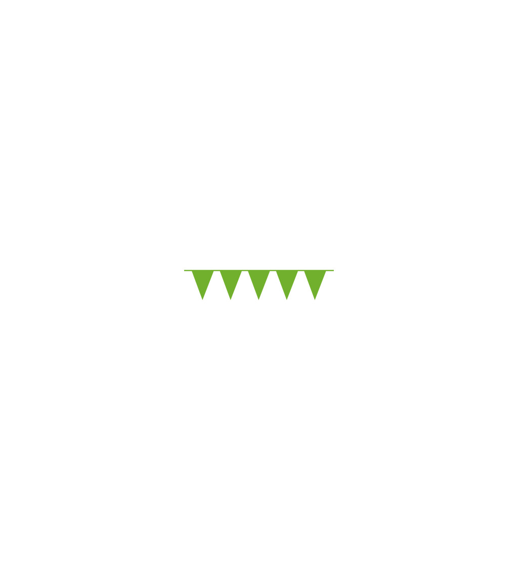 Girlanda- kiwi green