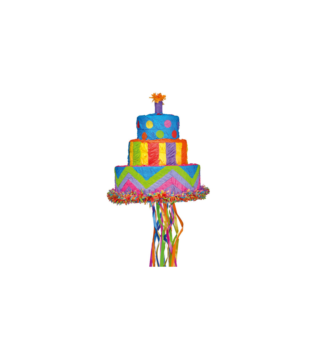 Pinata - narozeninový dort