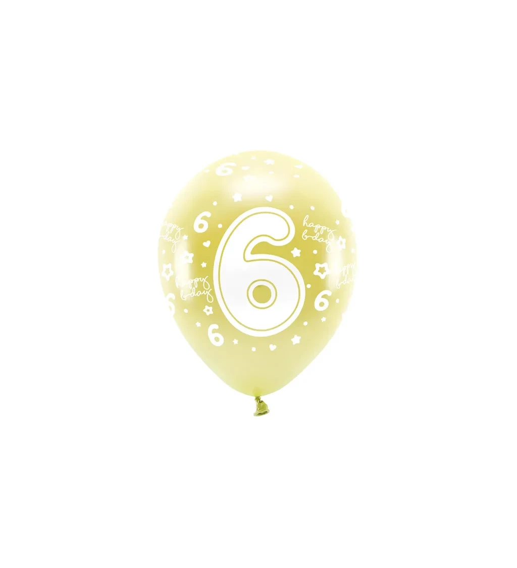 ECO balonky - číslo 6