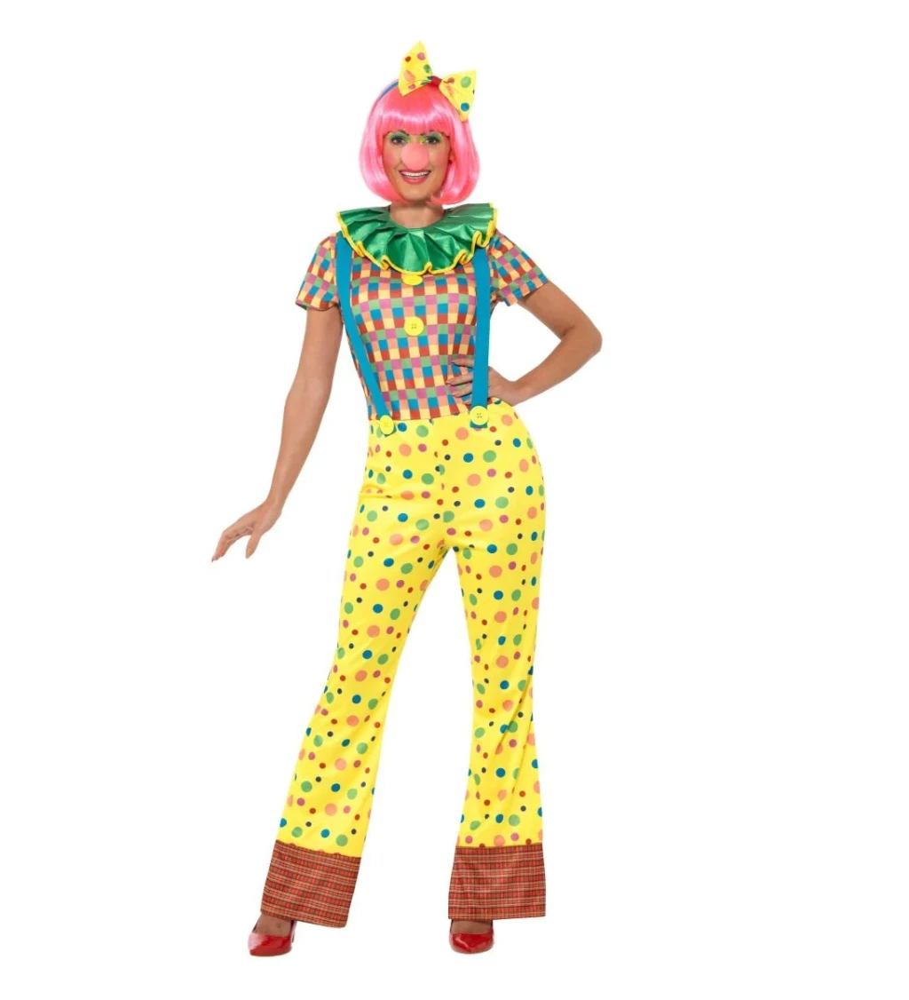 Dámský kostým - veselý klaun