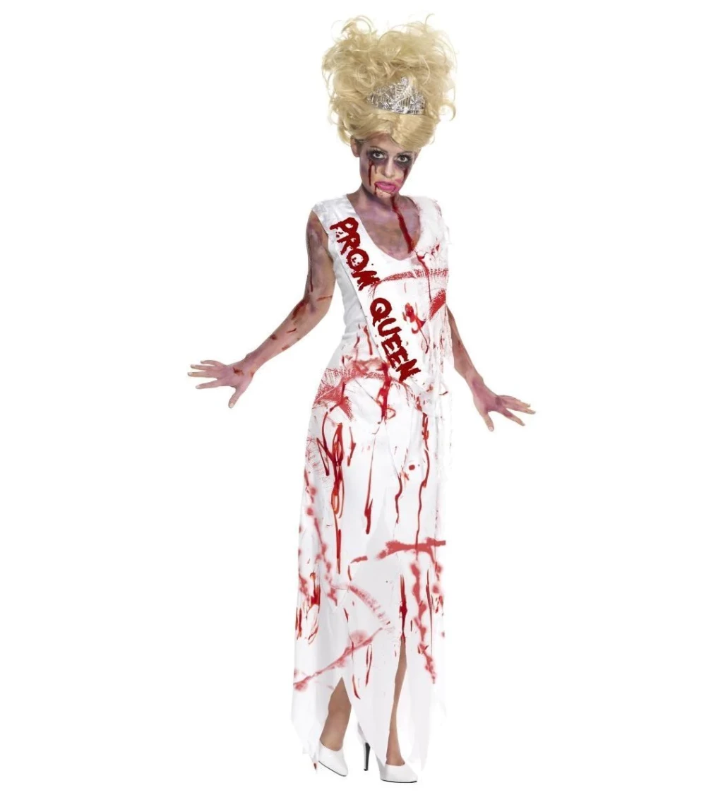 Kostým - Zombie - královna plesu