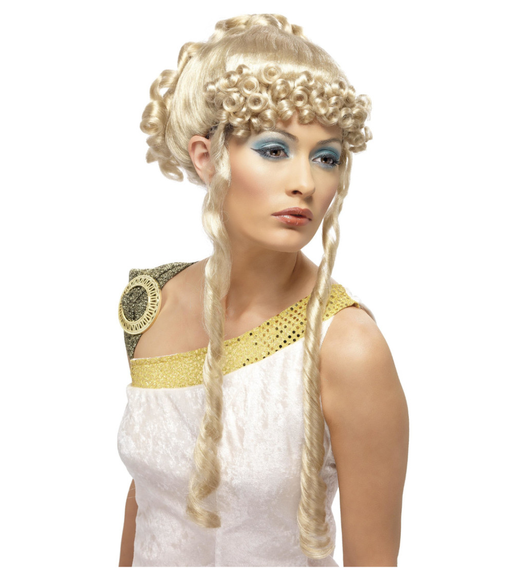 Dámská paruka Řecká kráska - blond