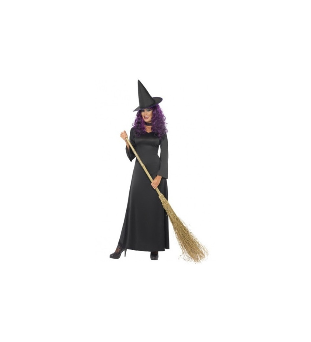 Kostým Čarodějnice - černý