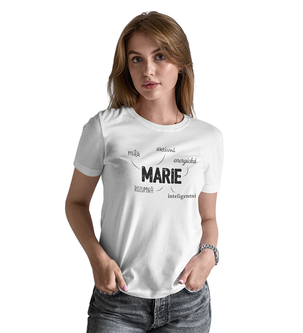 Dámské triko bílé - Marie