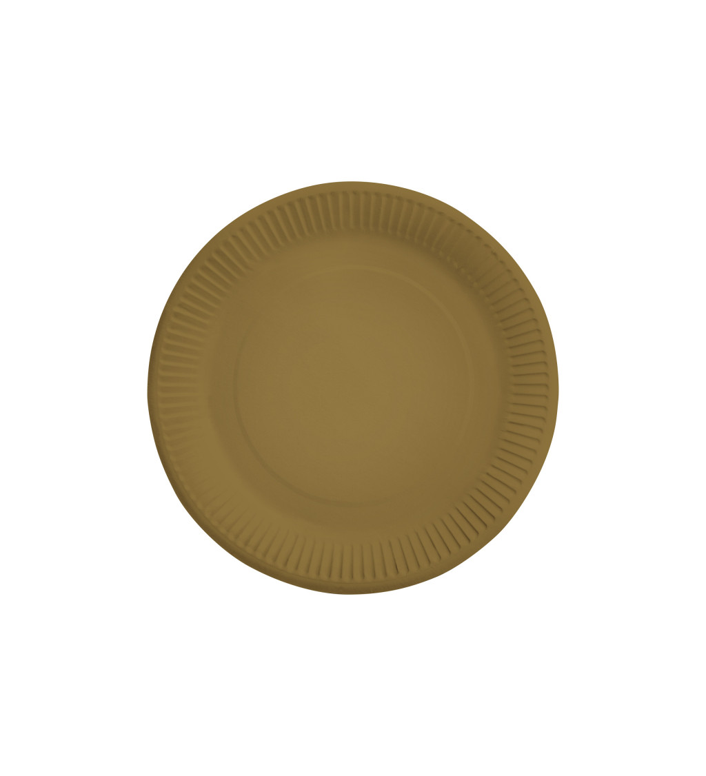 Zlaté talíře - papírové