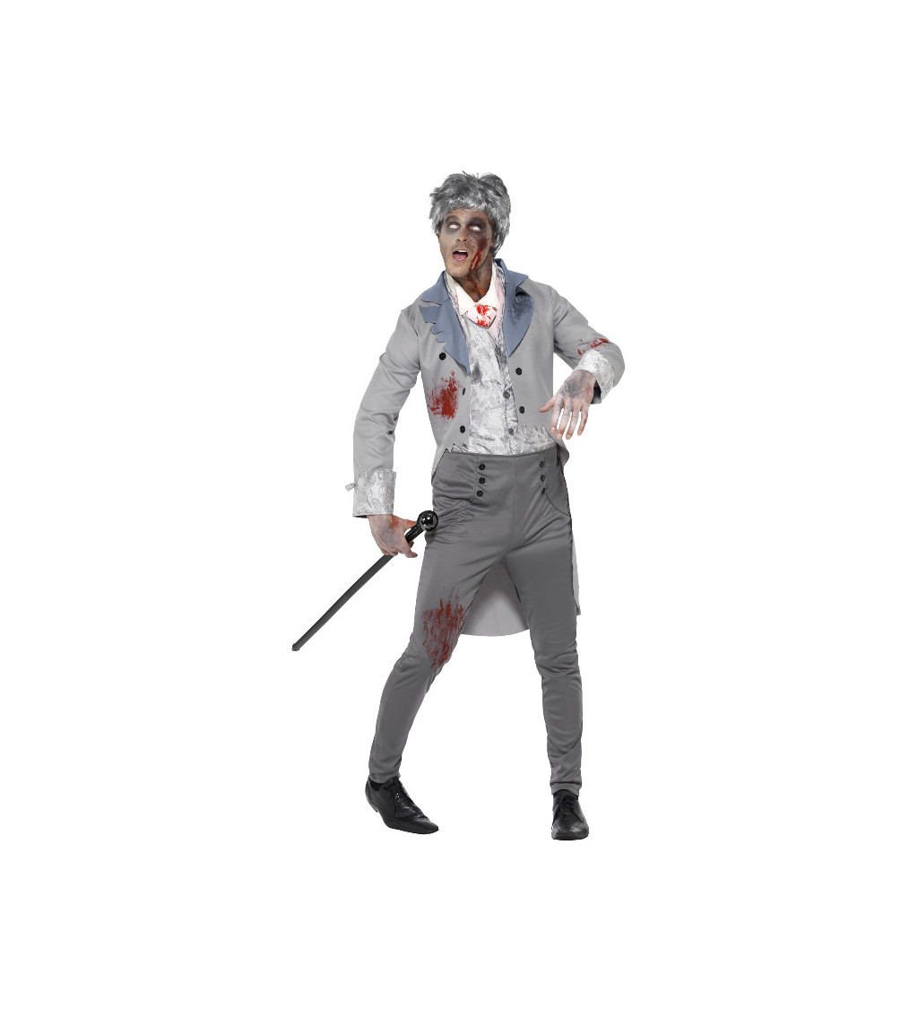 Zombie gentleman pánský kostým
