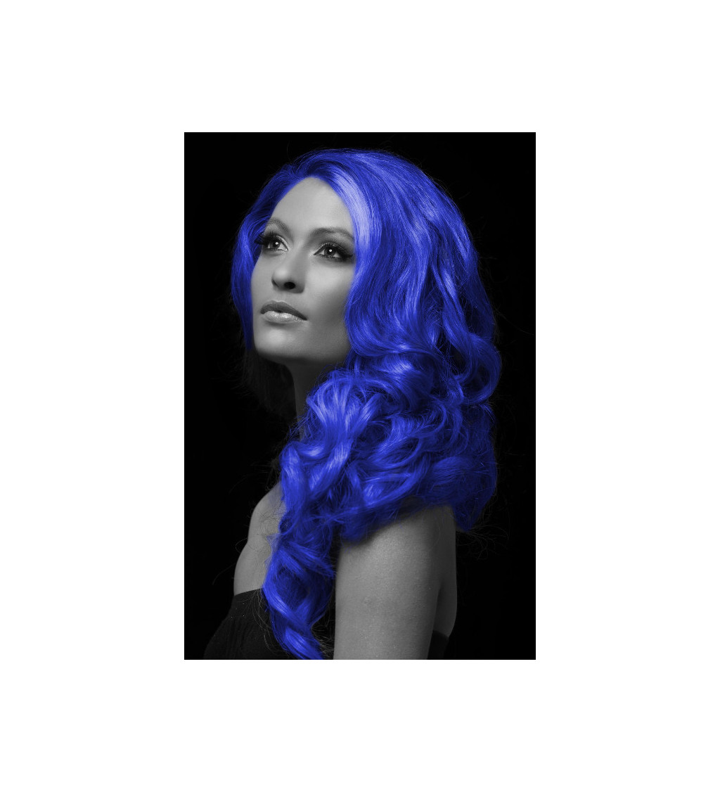 Sprej na vlasy - modrá barva