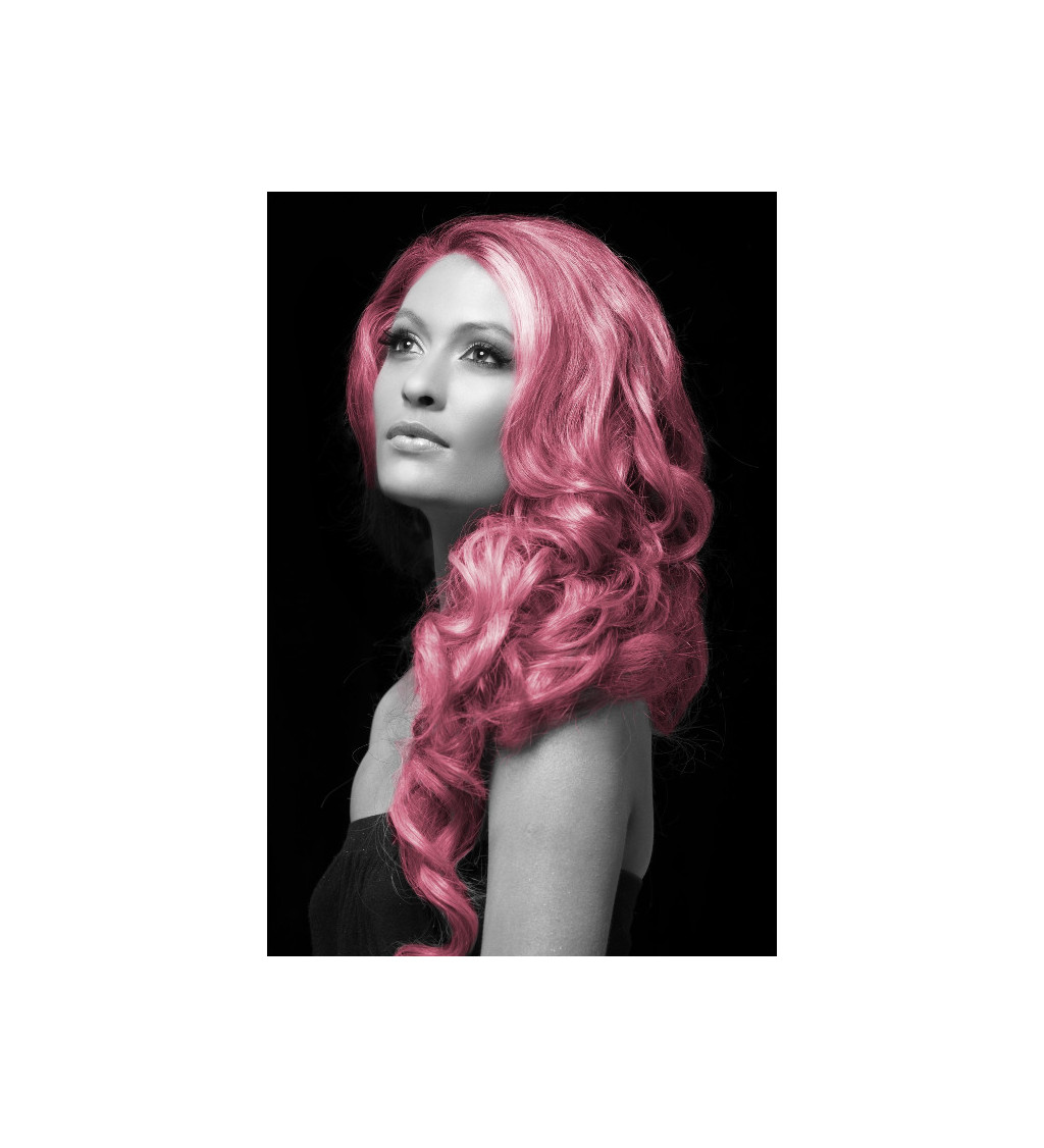 Sprej na vlasy - růžová barva