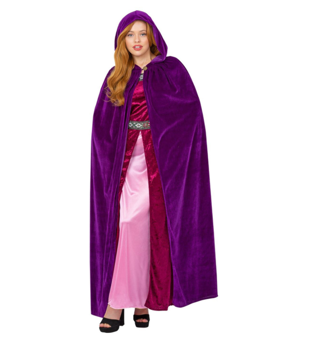Luxusní plášť - ametystově fialový