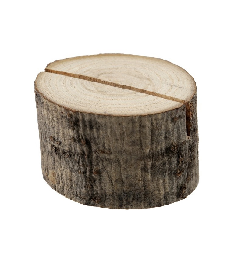 Dřevěný stojan na jmenovky