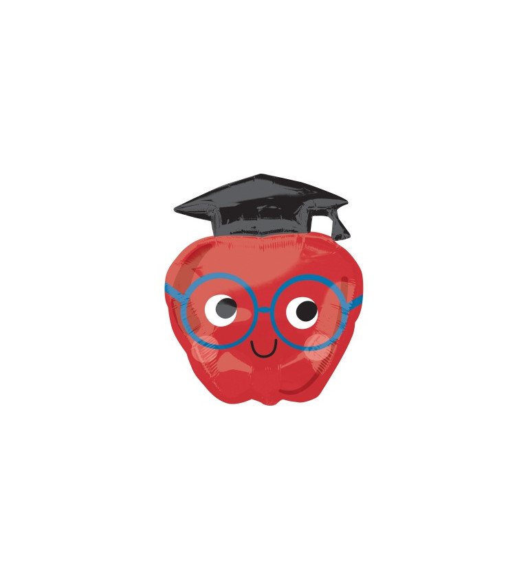 Fóliový balónek - jablko - absolvent