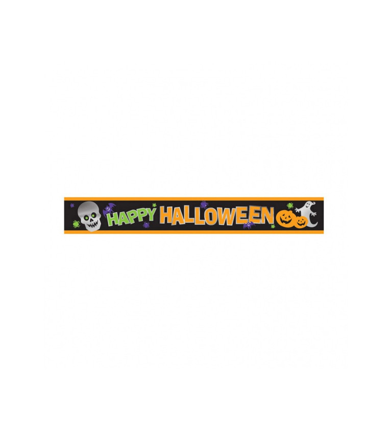 Fóliový banner - Happy Halloween